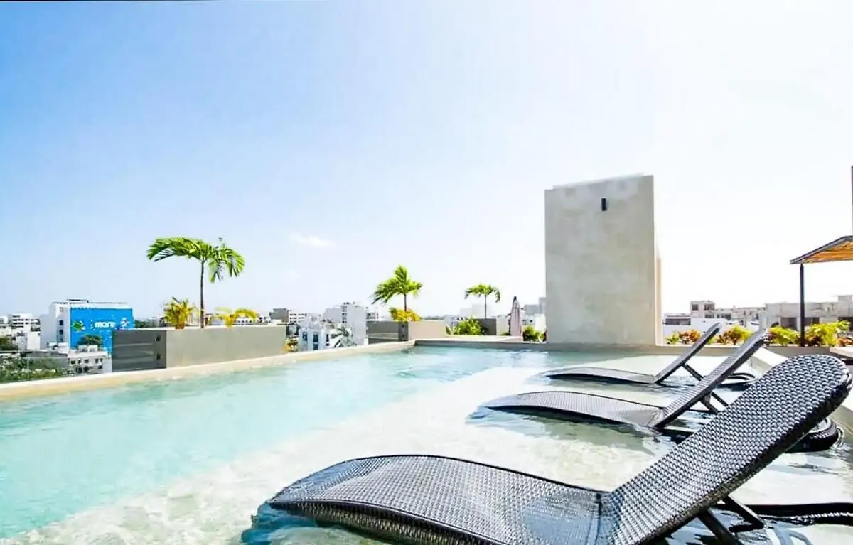 아파트 Joya De La Zazil 20 Av Rooftop Pool Walk To Playa Mamitas Coco Beach & 5 신데 델 카르멘